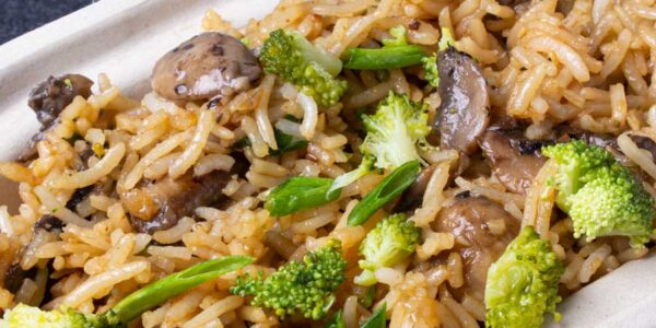 Mushroom-fried-rice